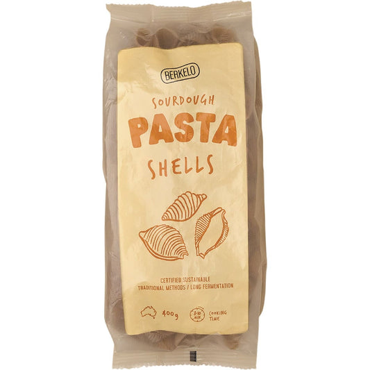Sourdough Pasta Wholewheat Shells 400g