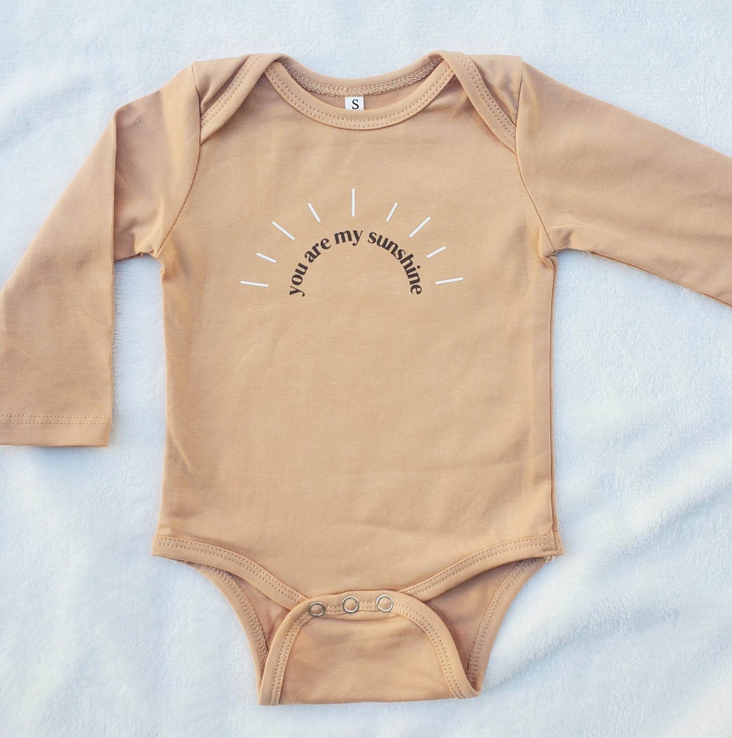 You Are My Sunshine - Neutral Tone Baby Onesie And Toddler Shirt