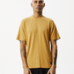 Afends Mens Classic - Hemp Retro T-Shirt - Mustard 