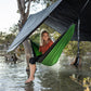 Forest Green - Recycled Hammock With Straps