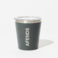 Afends Unisex Pargo x Afends - 8oz Insulated Coffee Cup - BBQ Charcoal PARGO01-MUT-OS