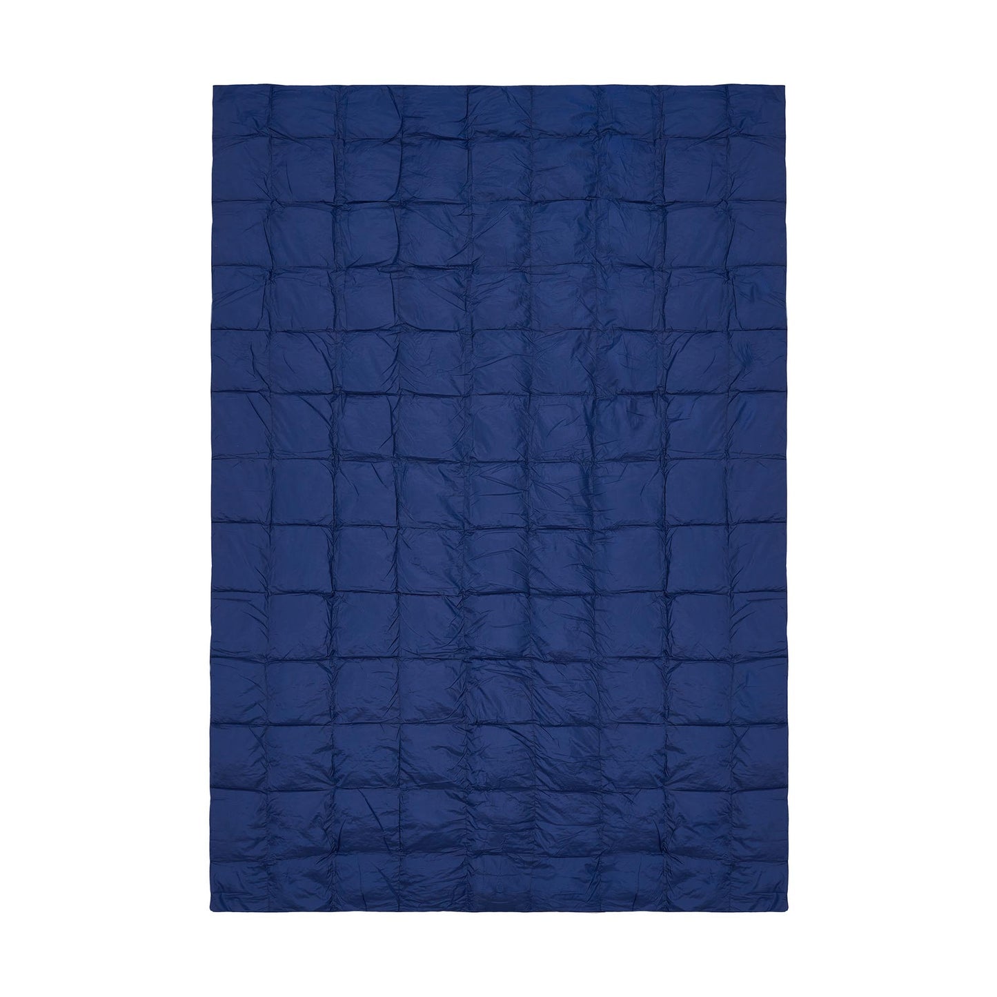 Deep Ocean Blue - Sustainable Down Puffy Blanket