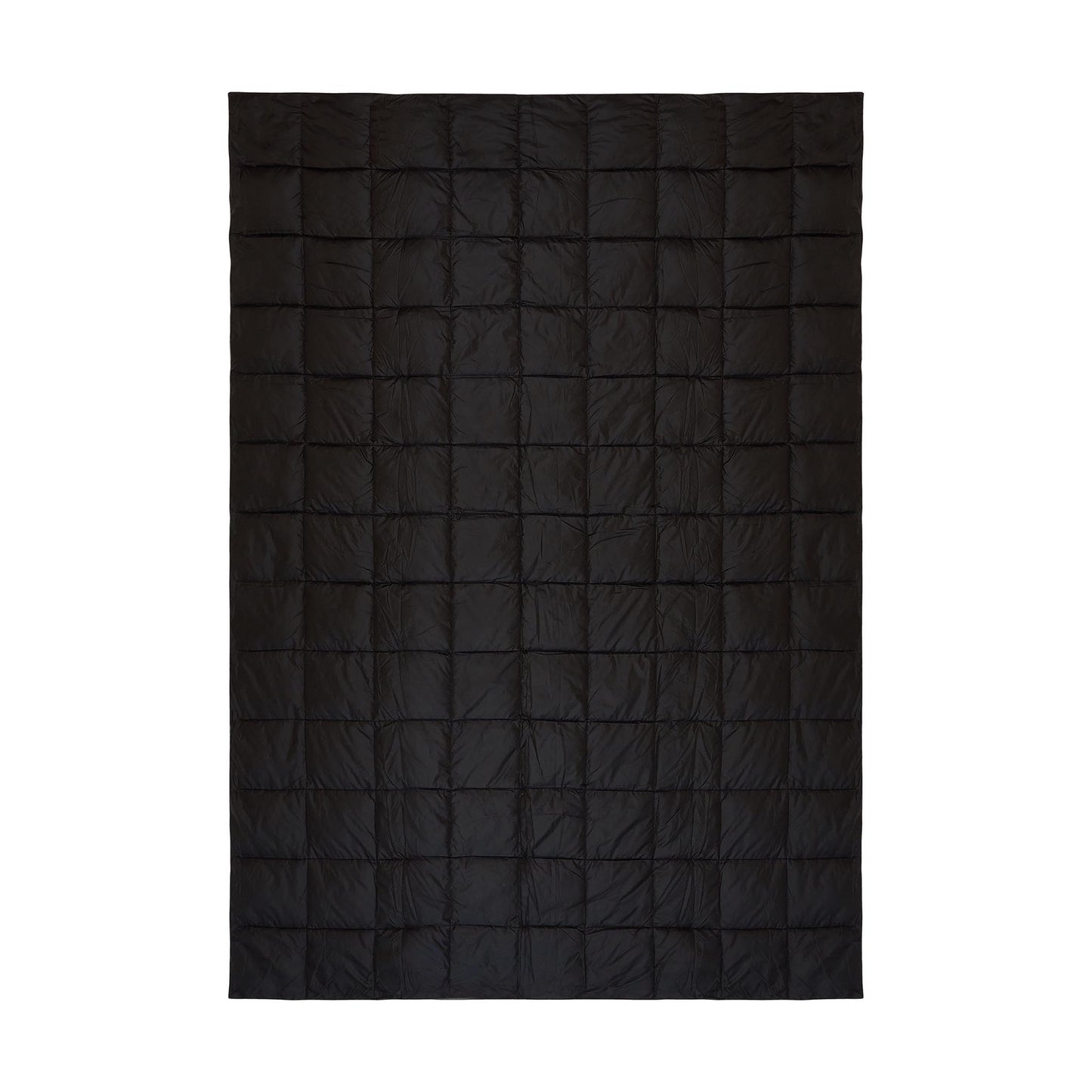 Midnight Black - Sustainable Down Puffy Blanket