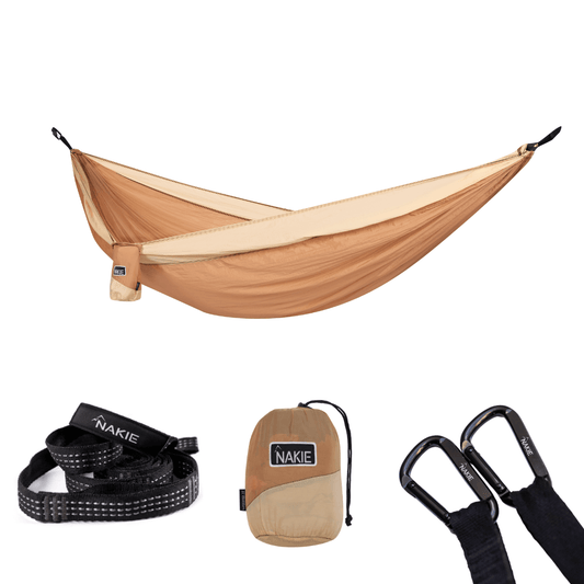 Sahara Sand - Recycled Hammock With Straps