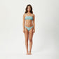Afends Womens Adi - Recycled Bikini Bottoms - Blue Stripe W231701-BLS-XS