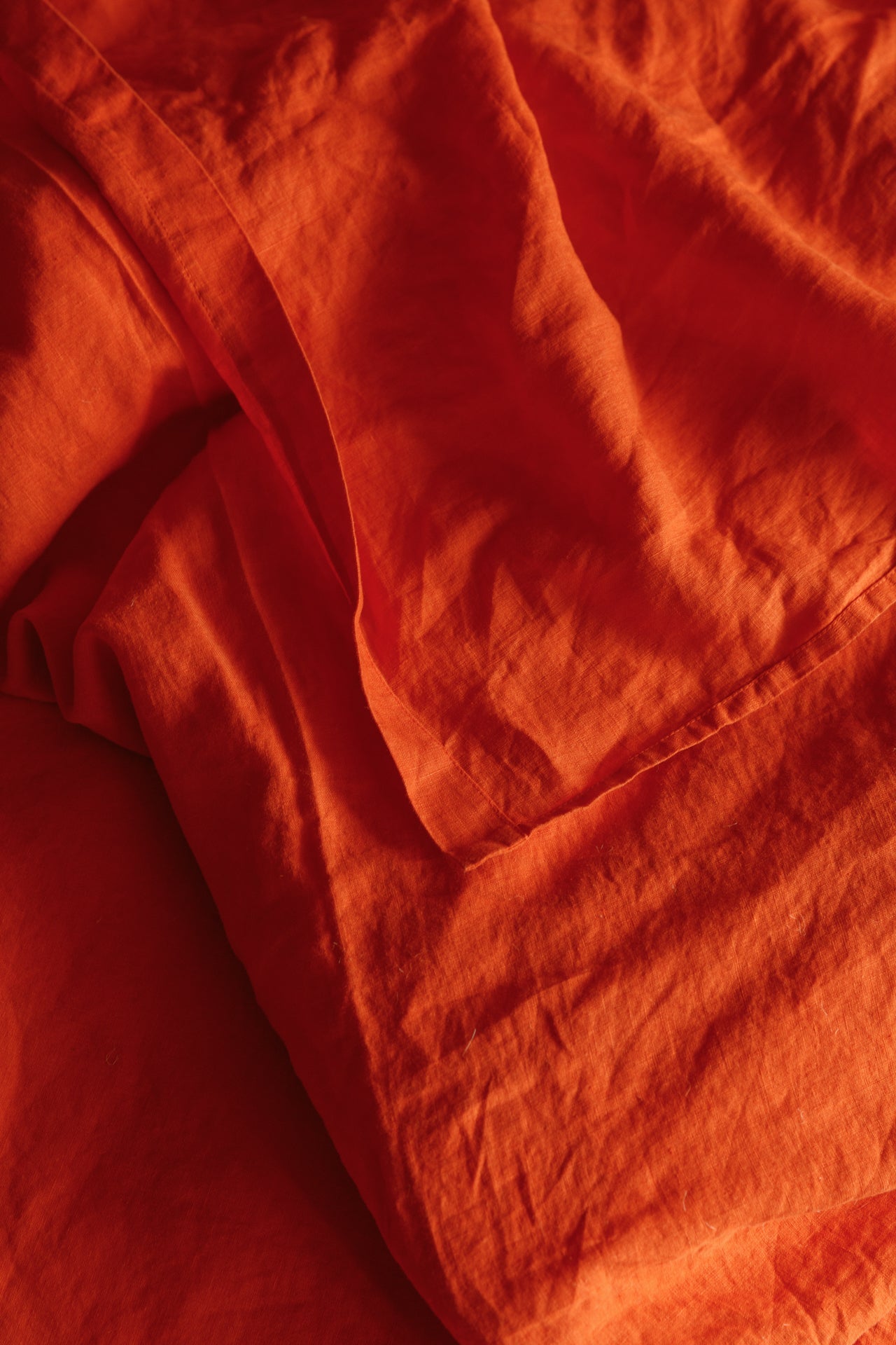 Bell Pepper Hemp Linen Quilt Cover - GOOD STUDIOS