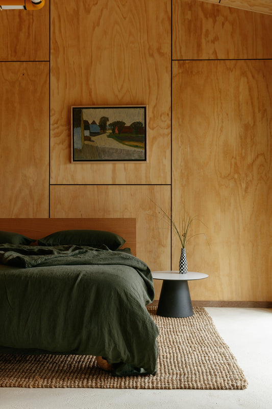 Forest Hemp Linen Quilt Cover - GOOD STUDIOS