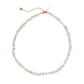Peony Crystal Necklace | Clear Quartz + Rose Quartz + Aquamarine + Citrine