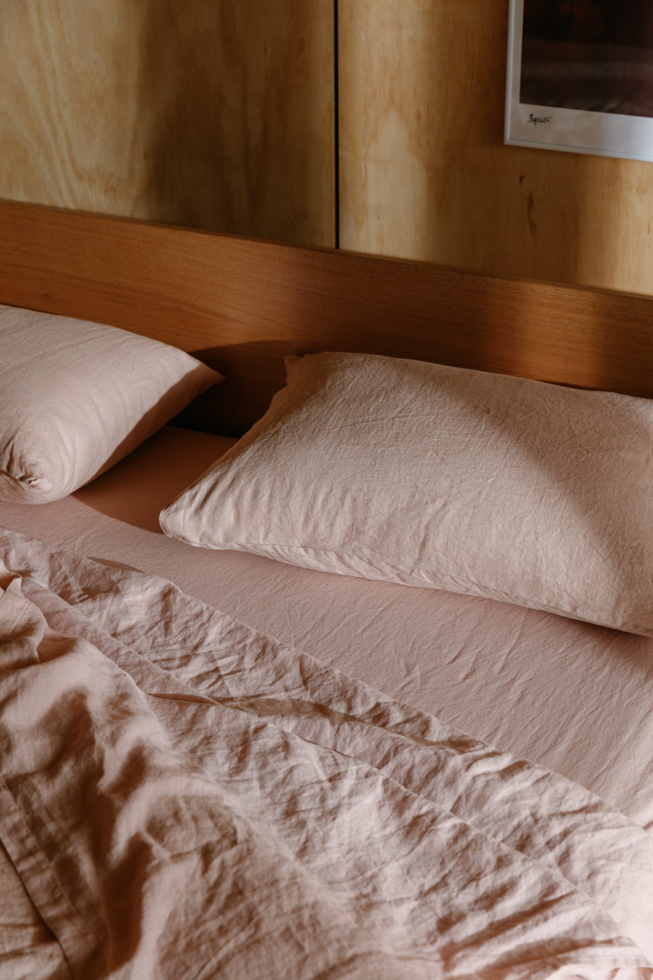 Rose Hemp Linen Bedding Set - GOOD STUDIOS
