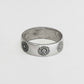 Flower Mood Ring In 925 Sterling Silver