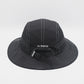 Black Wide Brim Surf Hat Upf 50+