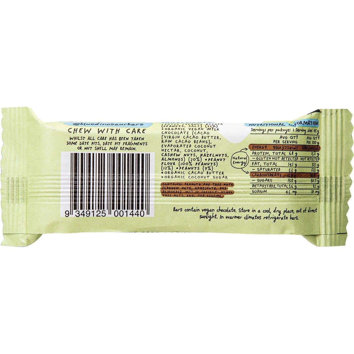 Hand-Baked Vegan Protein Bar PB & Mylk Chocolate