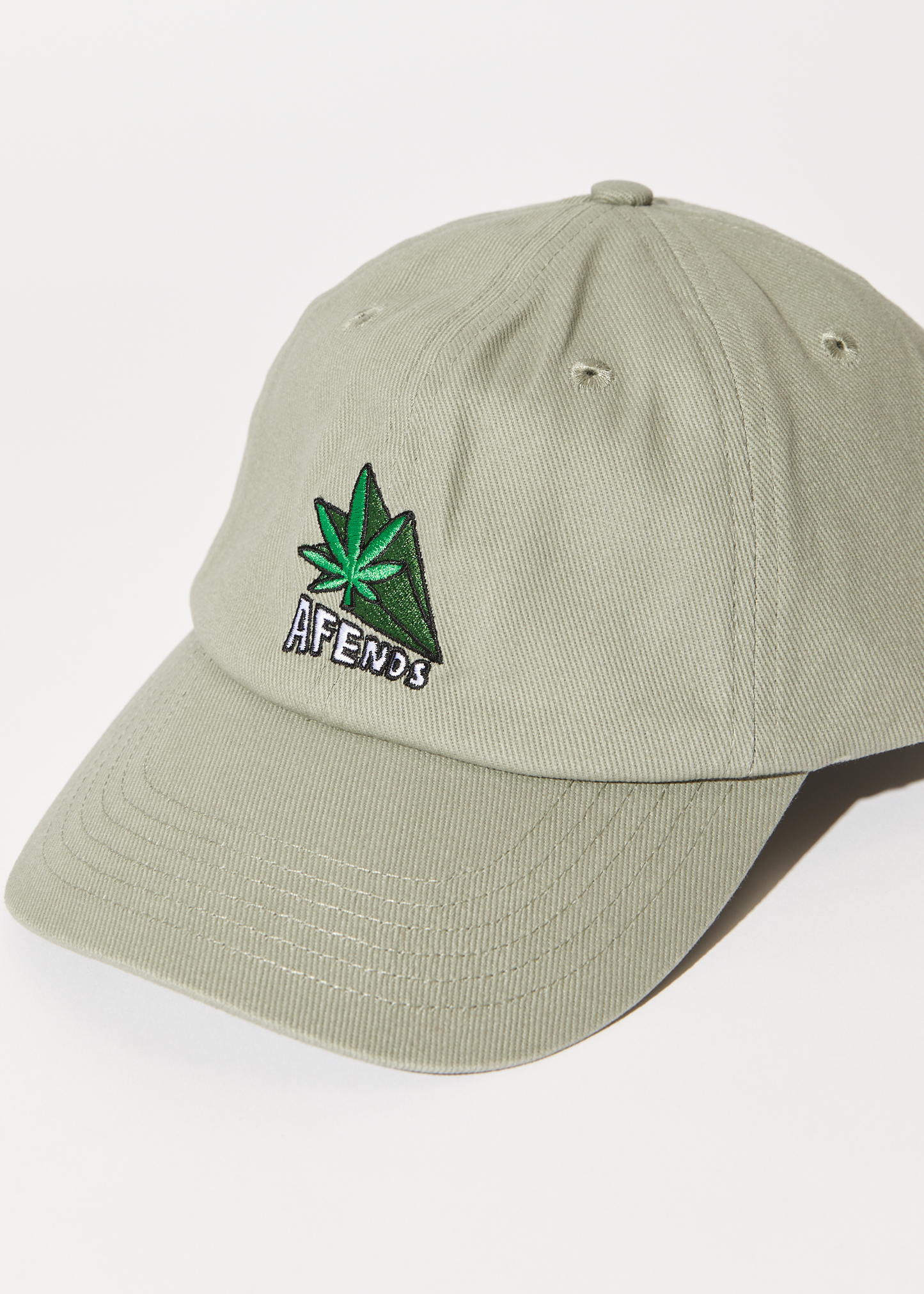 Afends Unisex Crops - Baseball Cap - Olive - Sustainable Clothing - Streetwear