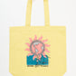 Afends Unisex Return To Earth - Recycled Tote Bag - Butter 
