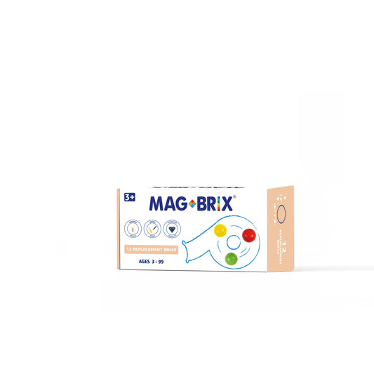 Magbrix® 12 Replacement Wooden Balls
