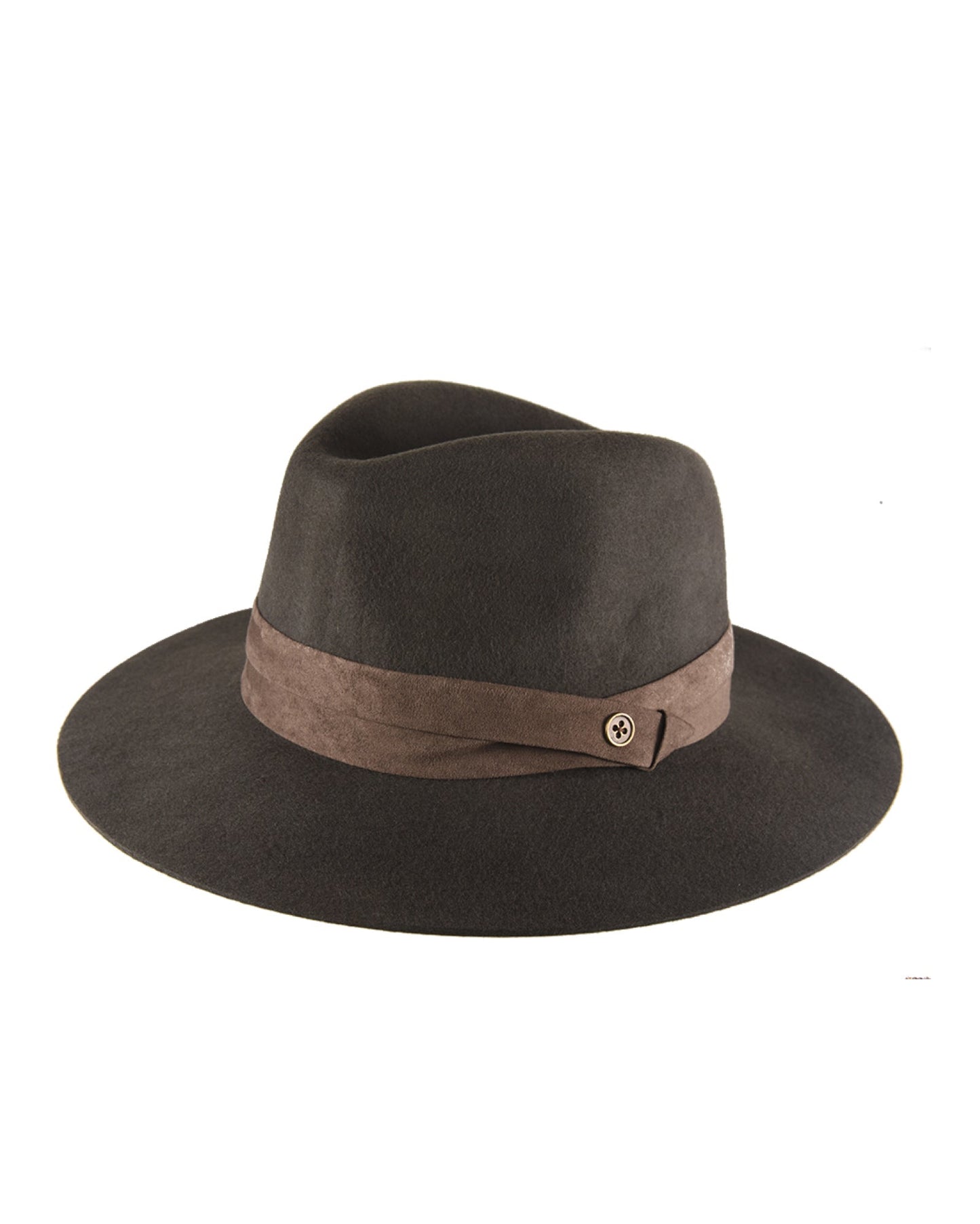 The Moment Wide Felt Hat - Dusty Green