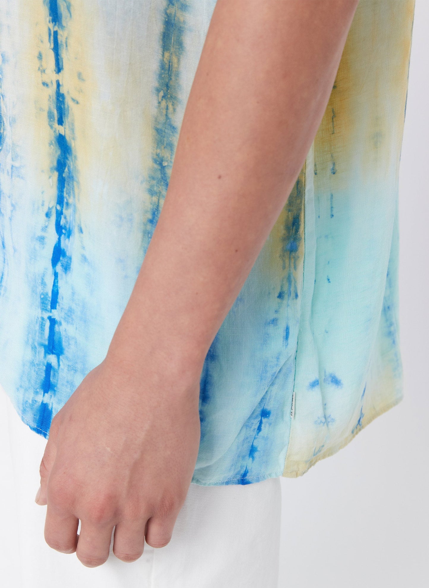 Resort Linen Shirt Casa Tie Dye