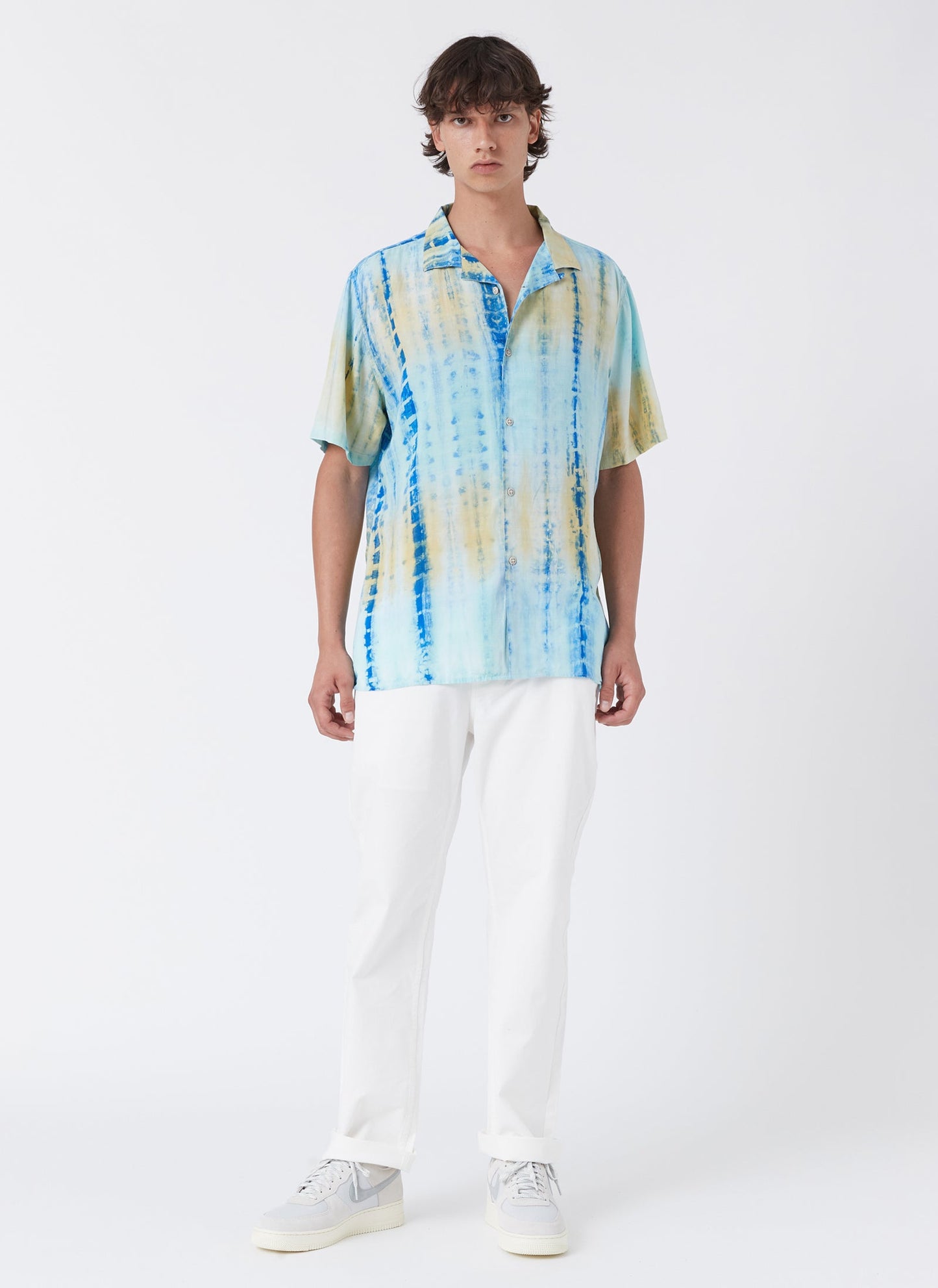 Resort Linen Shirt Casa Tie Dye