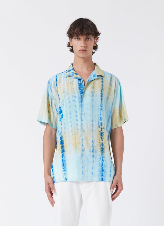 Resort Linen Shirt Casa Tie Dye