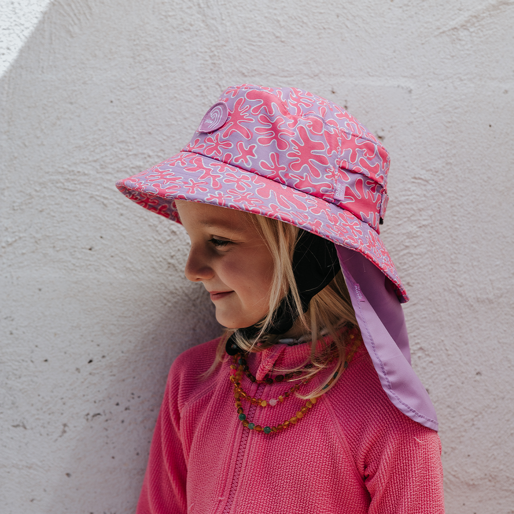 Sophie Fletcher Pink Surf Hat