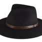 the dingo, black, fallen broken street, wool hat, street style, fashion hat, australian hat
