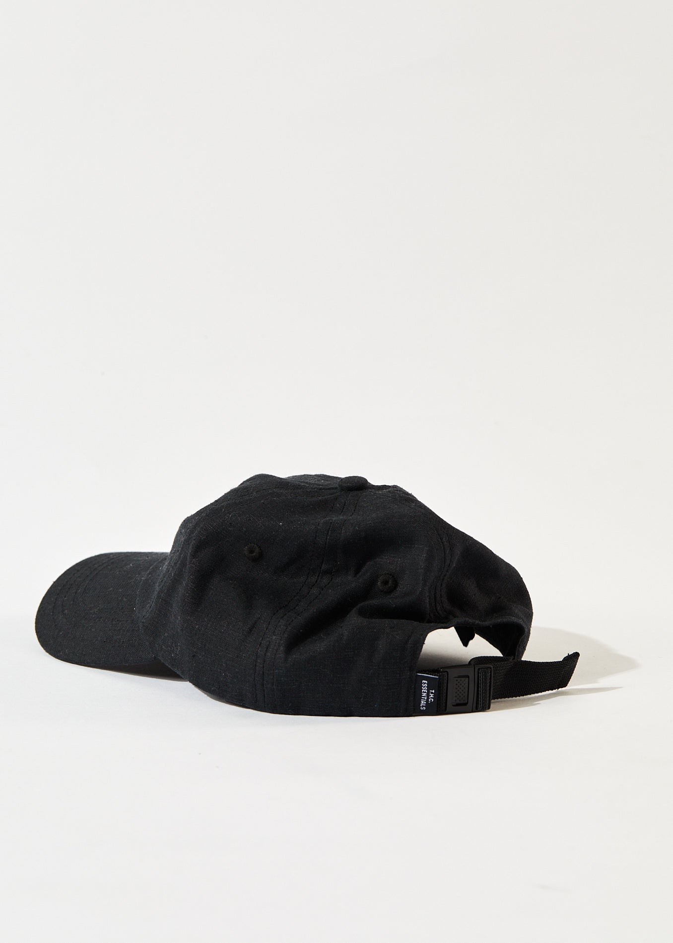 Afends Unisex Foundation - Hemp 6 Panel Cap - Black 