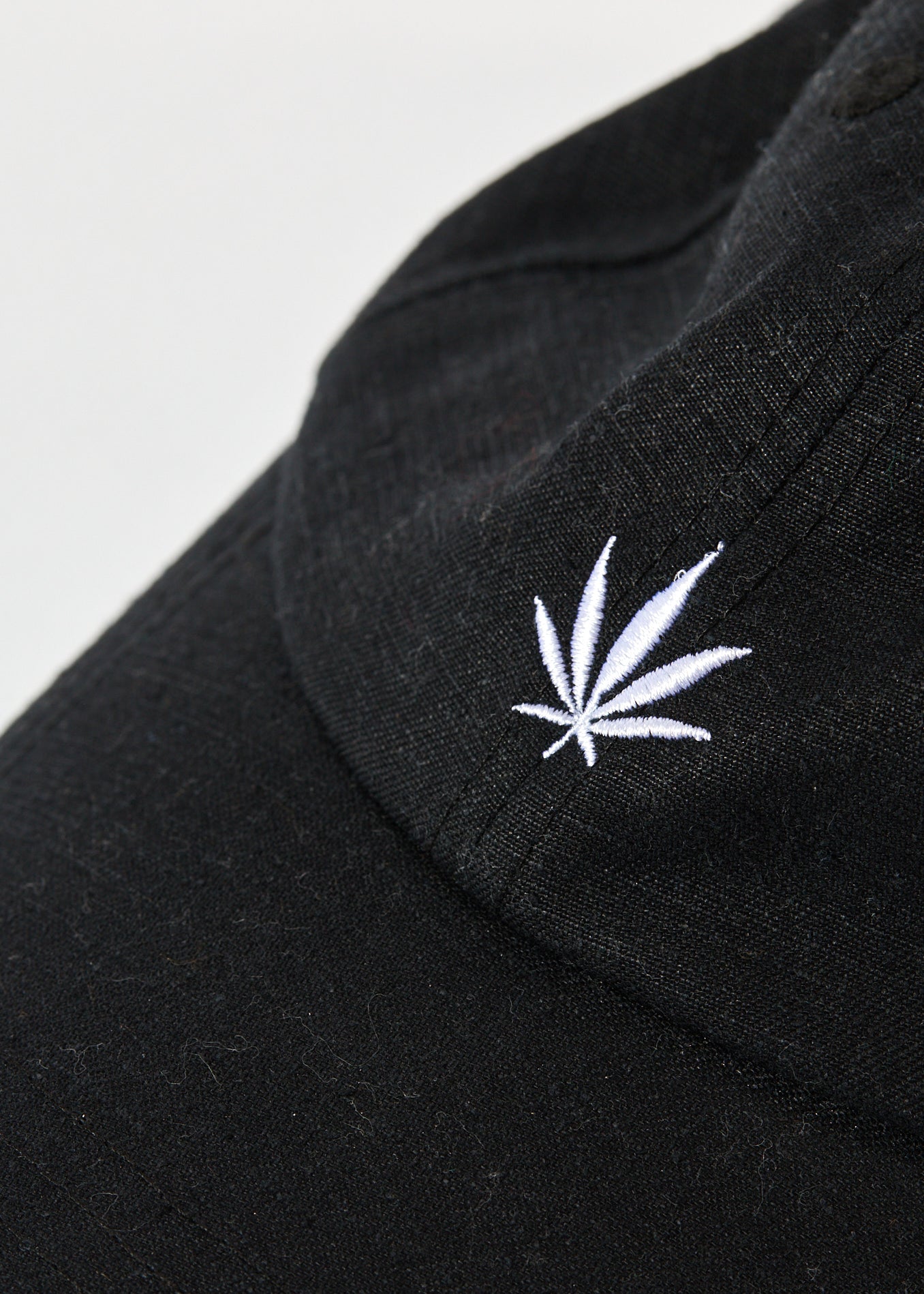 Afends Unisex Foundation - Hemp 6 Panel Cap - Black 