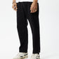 Afends Mens Ninety Twos - Organic Denim Relaxed Fit Jean - Washed Black 