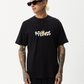 Afends Mens Sunshine - Retro Graphic T-Shirt - Black - Sustainable Clothing - Streetwear