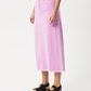 Afends Womens Chichi - Denim Midi Skirt - Faded Candy - Sustainable Clothing - Streetwear
