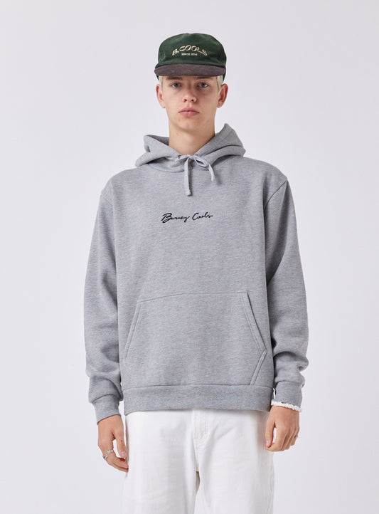 Logo Hood Grey Melange