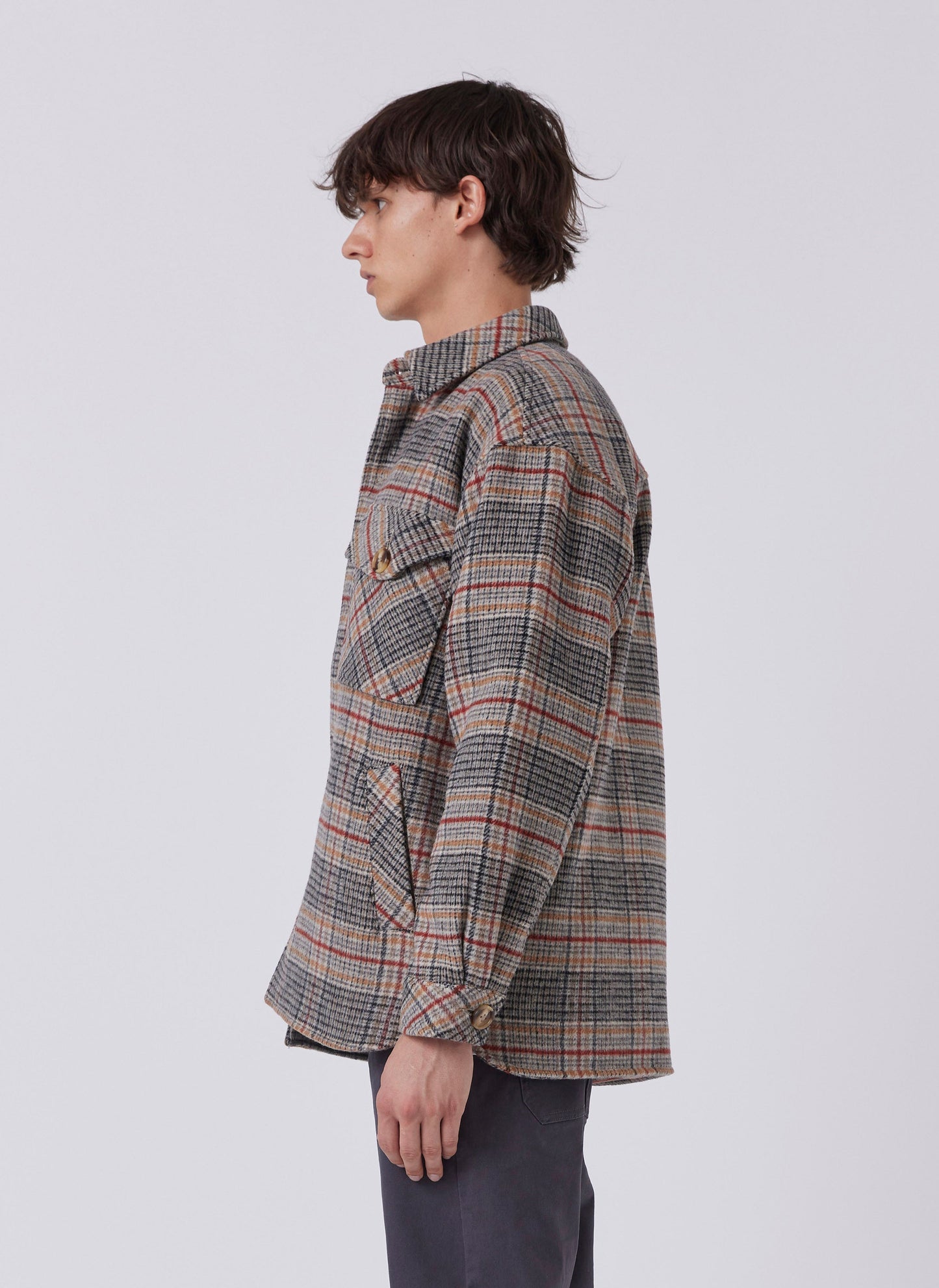 Holland Jacket Tweed Plaid