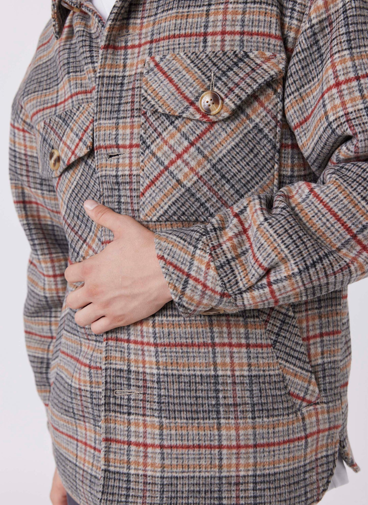 Holland Jacket Tweed Plaid