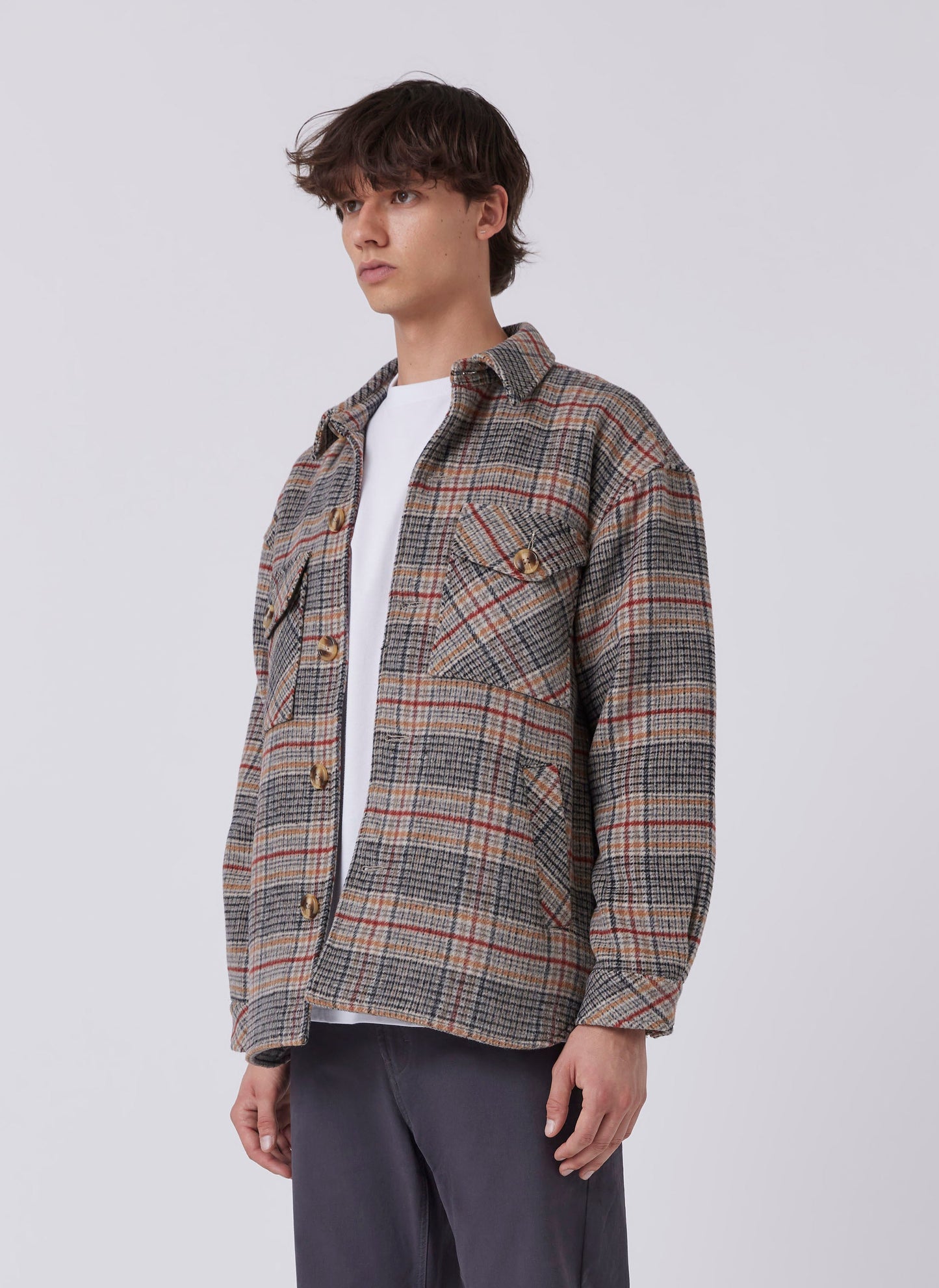 Holland Jacket Tweed Plaid