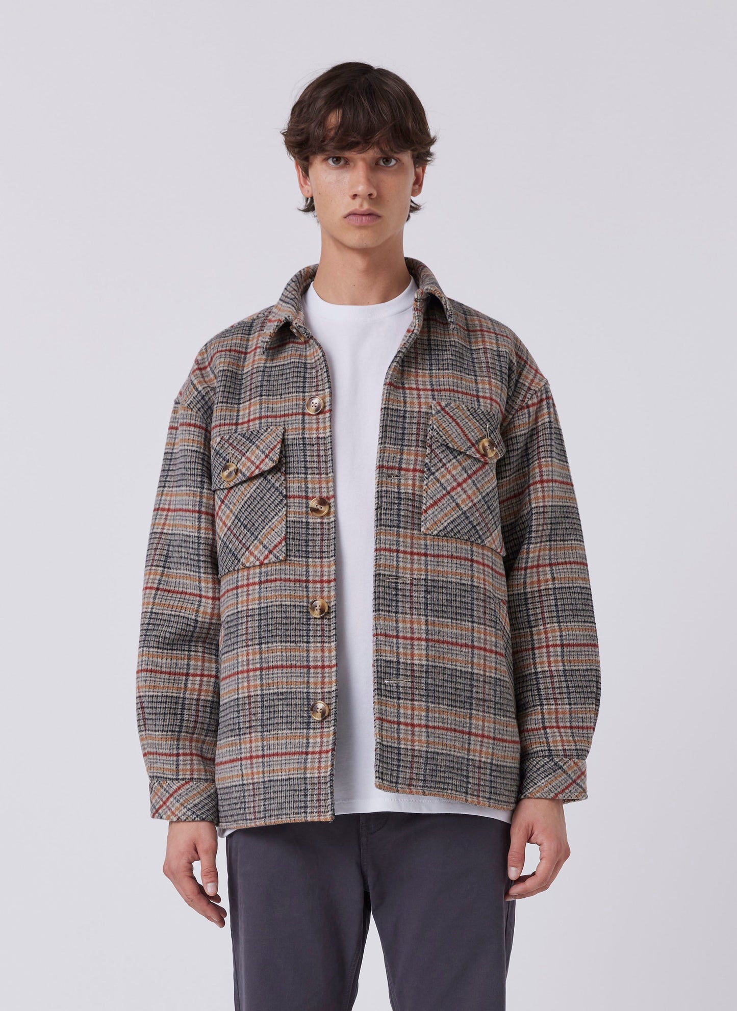 Holland Jacket Tweed Plaid