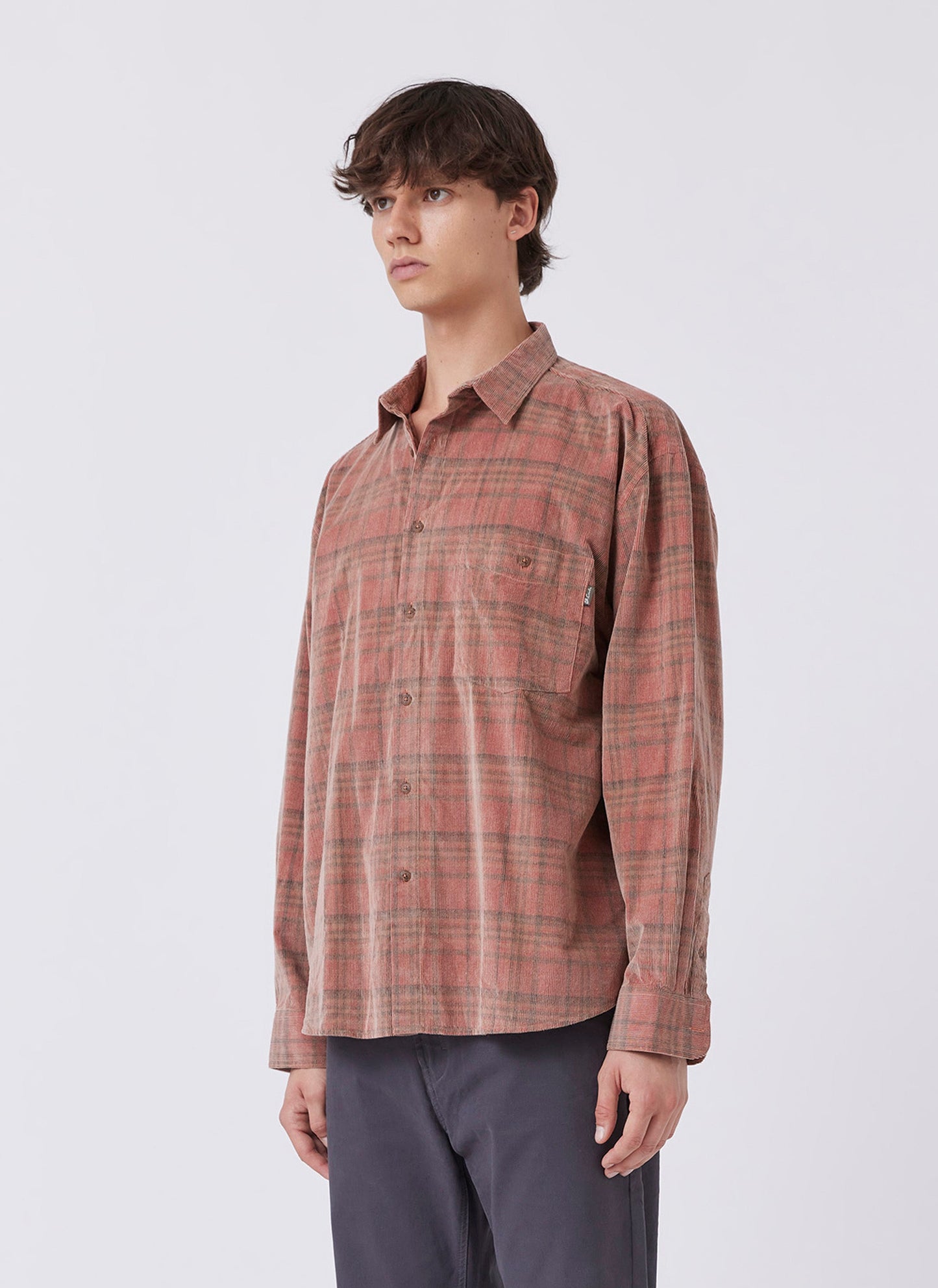 Cabin 2.0 Shirt Red Corduroy Plaid