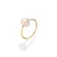 Shakti Oval Ring | Rose Quartz