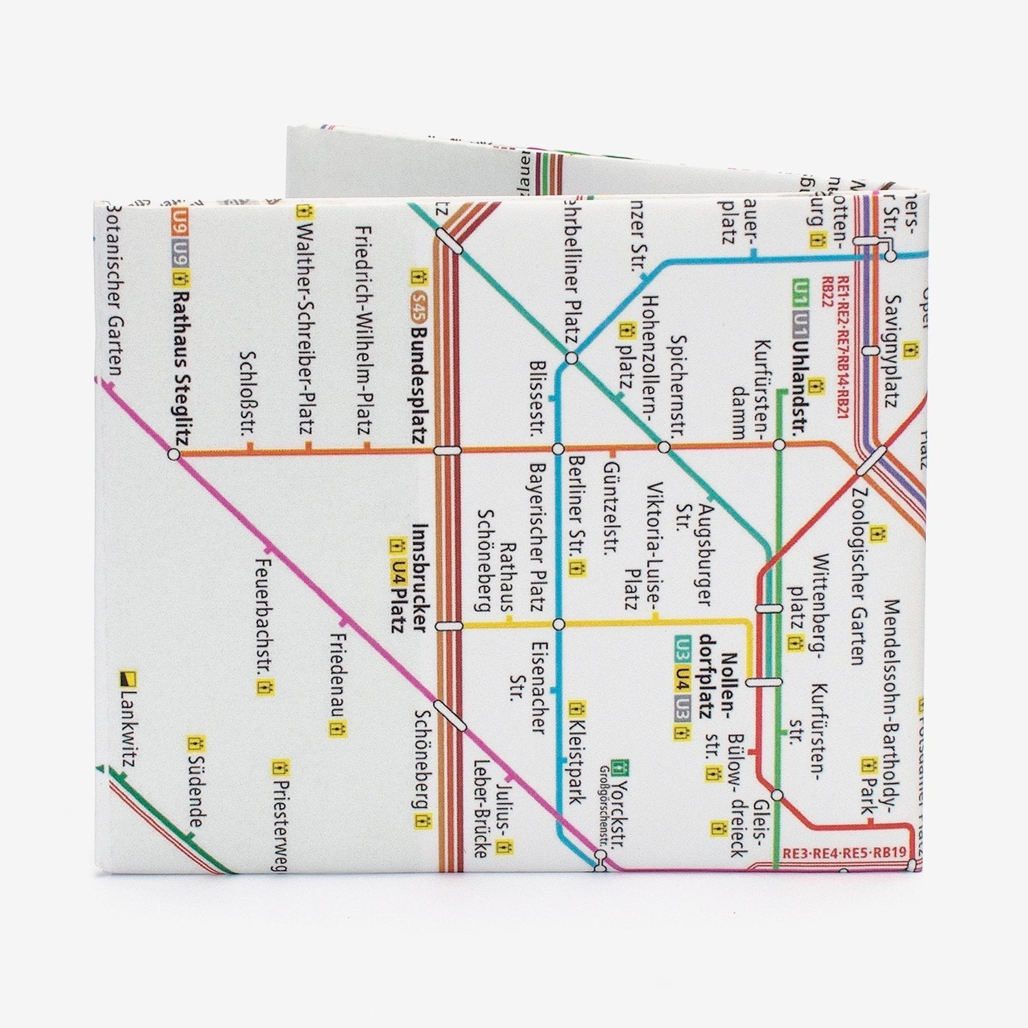 Berlin U-Bahn Bifold - The Walart - Paper Wallet