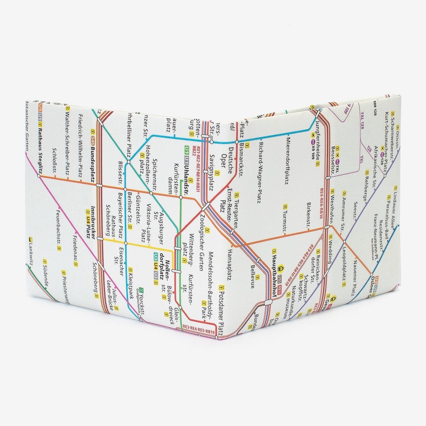 Berlin U-Bahn Bifold - The Walart - Paper Wallet