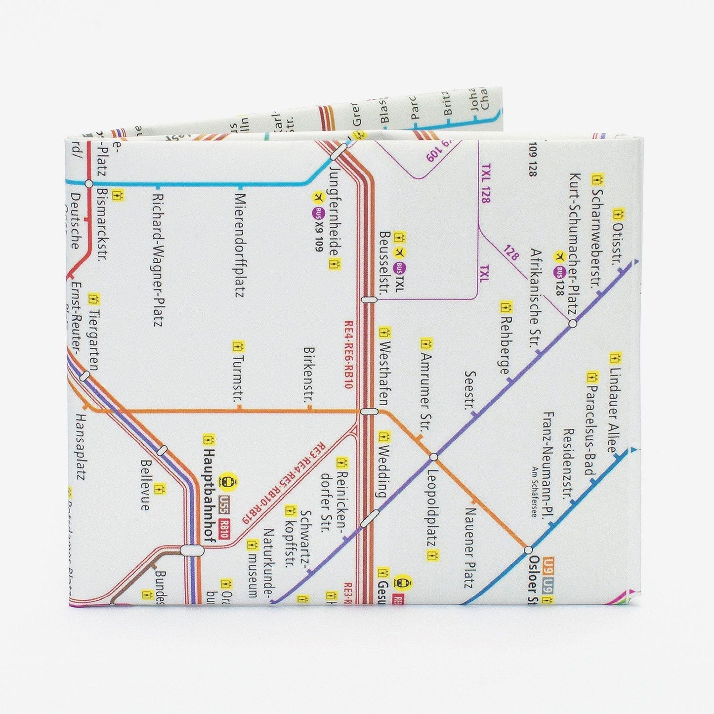 Berlin U-Bahn Bifold - The Walart - Paper Wallet