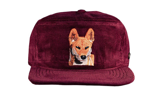 The Stash Cap - Corduroy - Dingo Wine