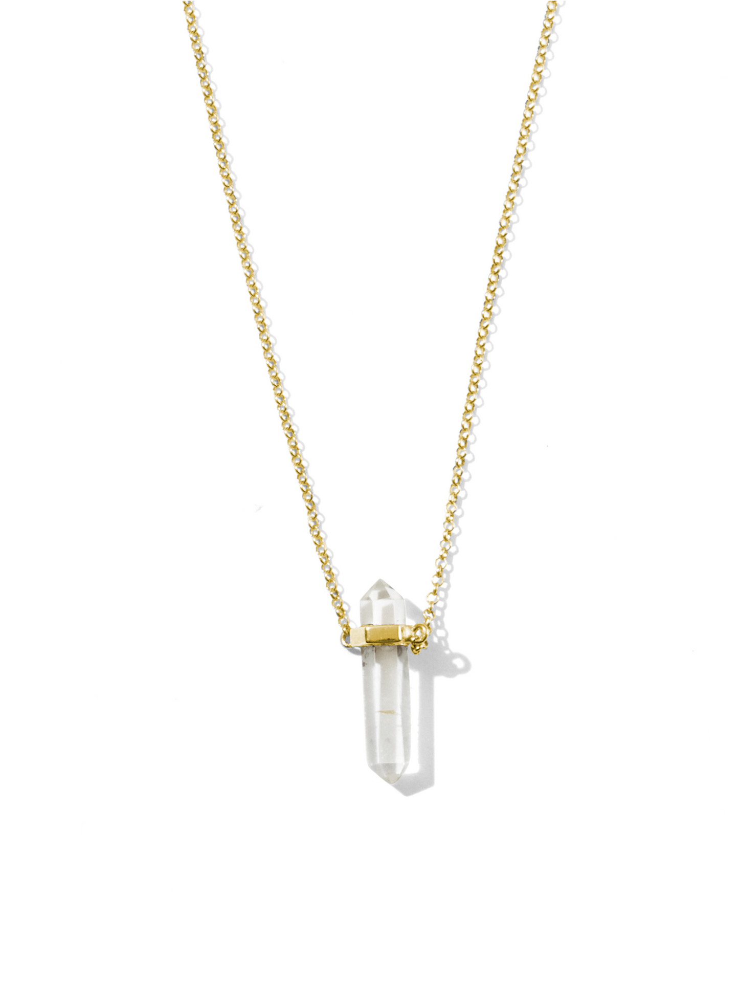 Lunar Quartz Necklace | Clear Quartz