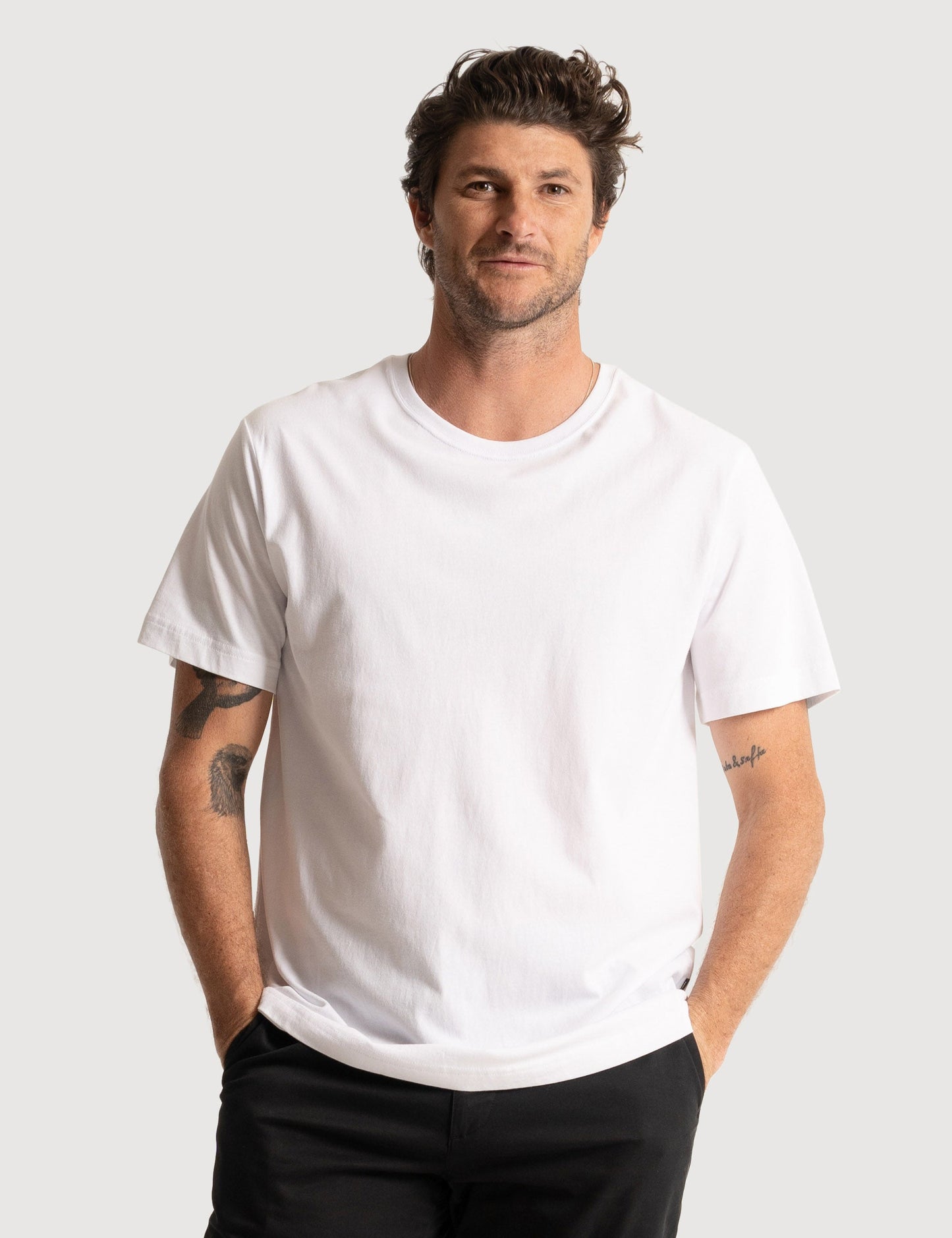 Reginald Organic Tee - White