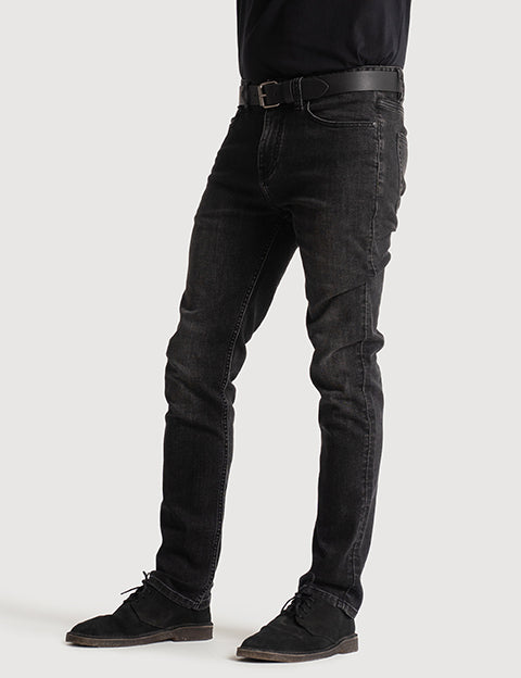 Slim Fit Denim - Washed Black