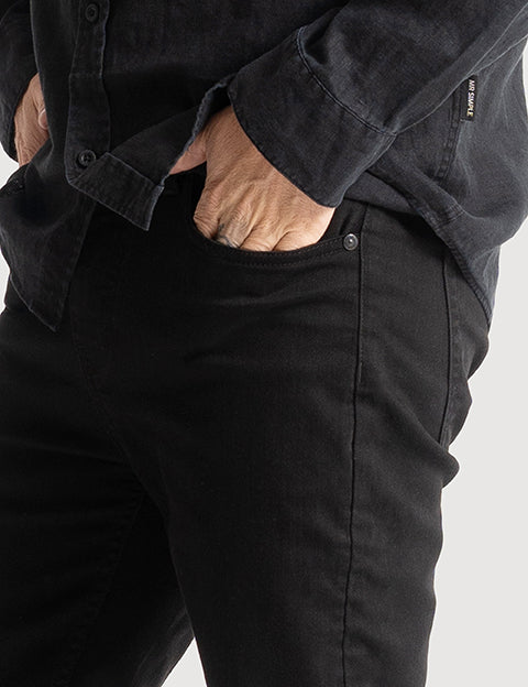 Slim Fit Denim - Black