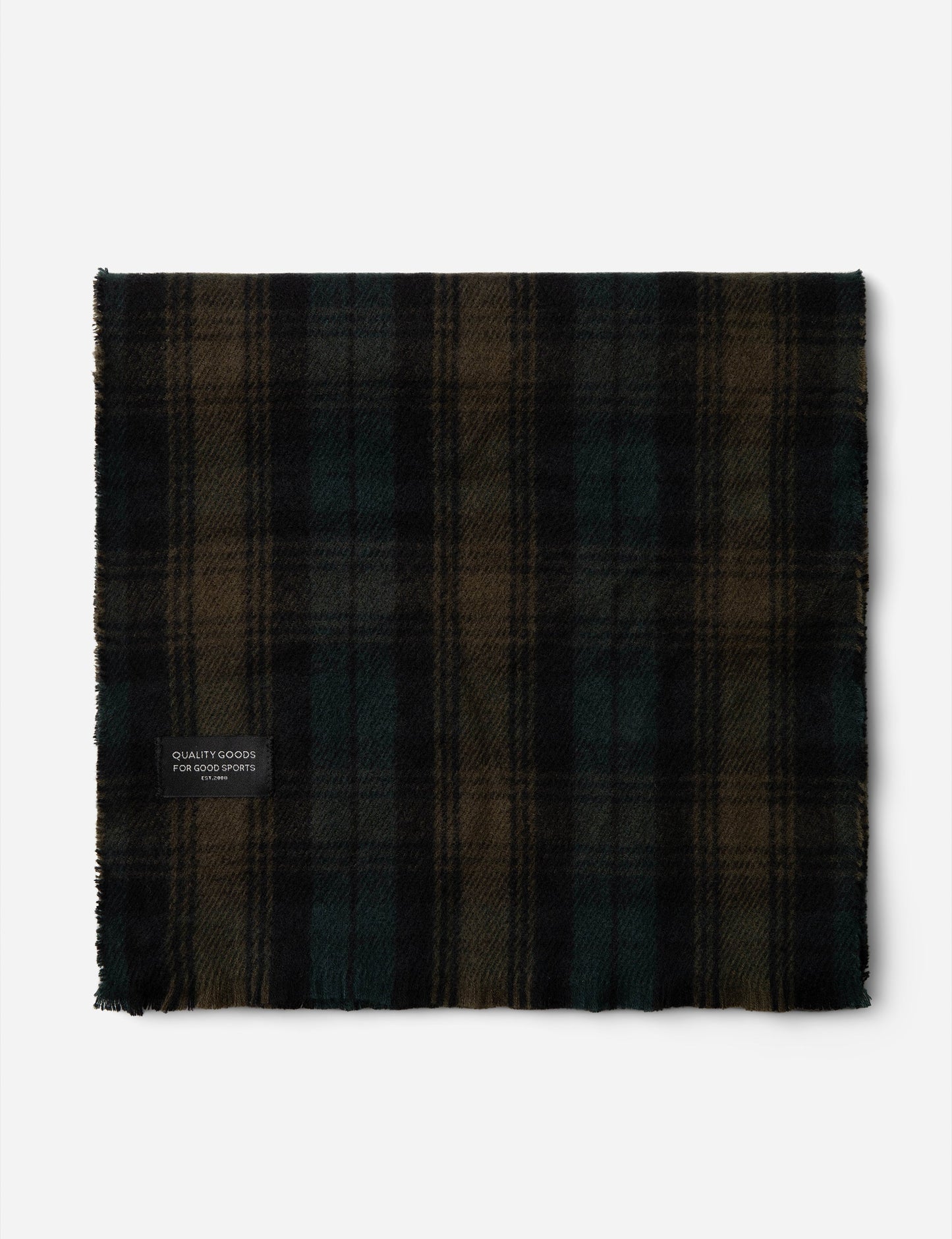 Garrison Scarf - Green Plaid