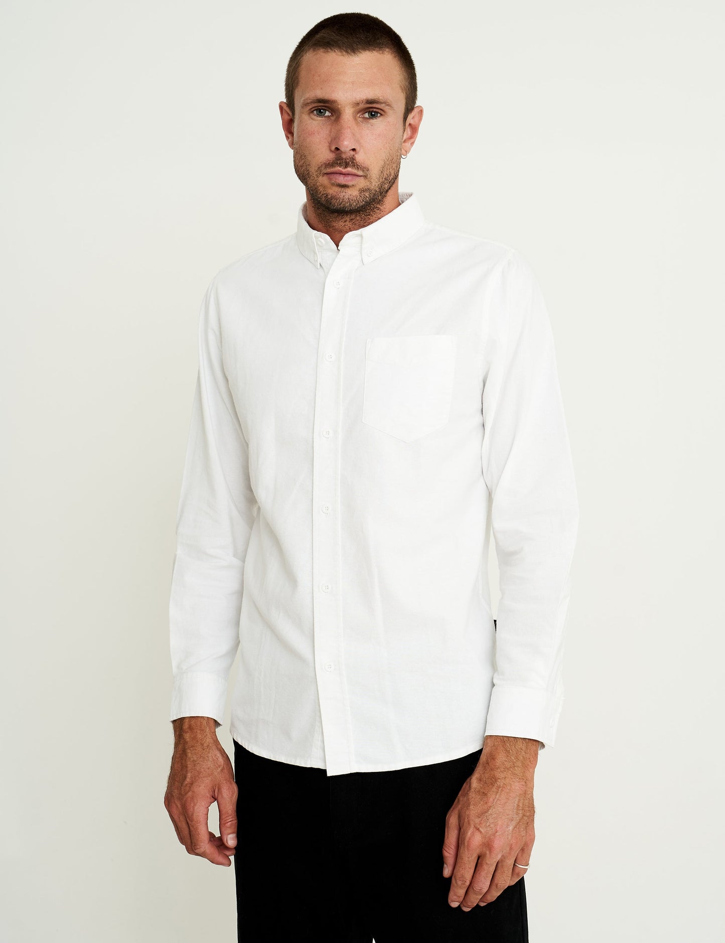 Oxford Long Sleeve Shirt - White