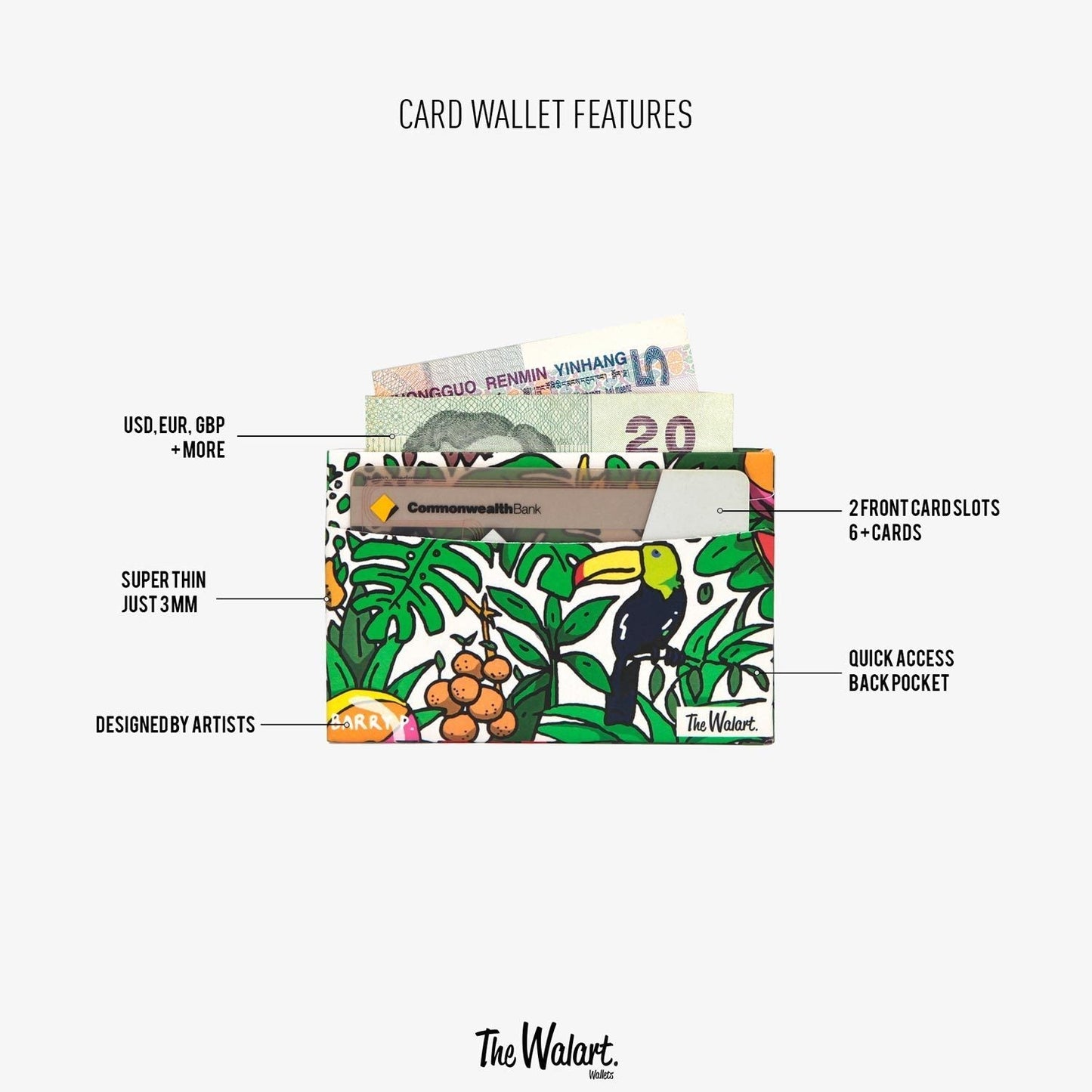Mesmeric Card Wallet X N.l.p