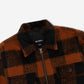 Lumberjack Jacket - Terracotta/Black