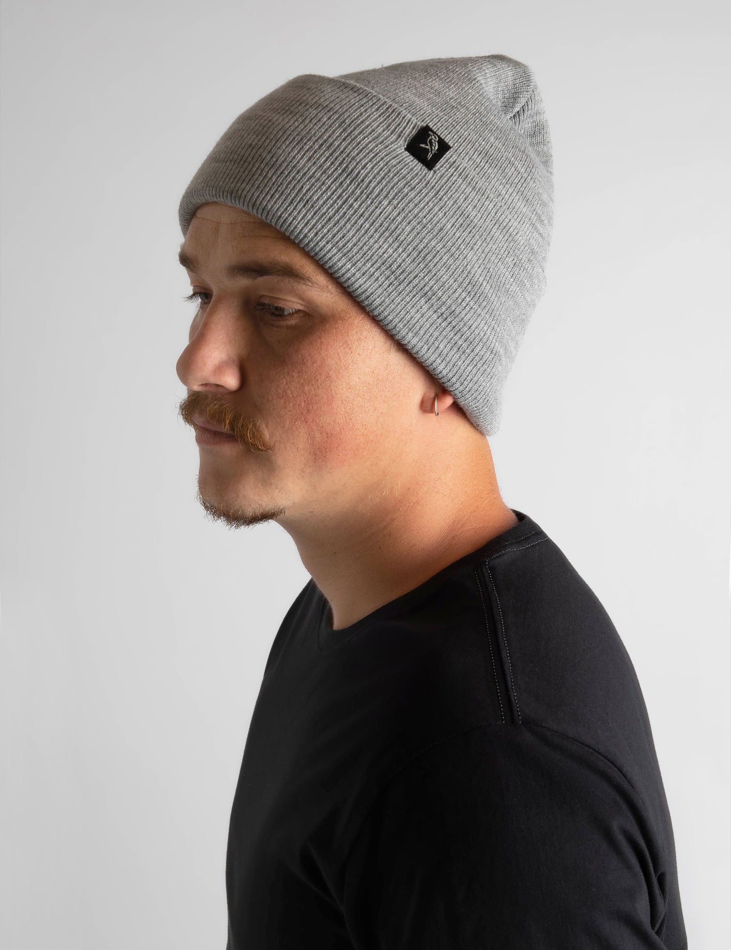 Byron Beanie - Heather Grey